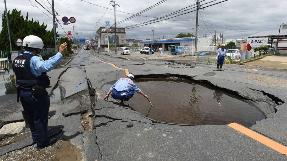 Un terremoto de 6,1 en Japón deja al menos tres muertos y decenas de heridos.