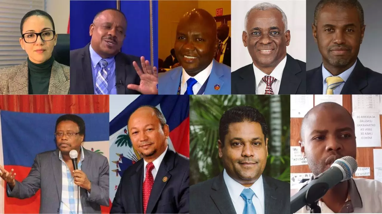Estos son los miembros de Consejo Presidencial que liderará la transición de Haití Estos son los miembros de Consejo Presidencial que liderará la transición de Haití