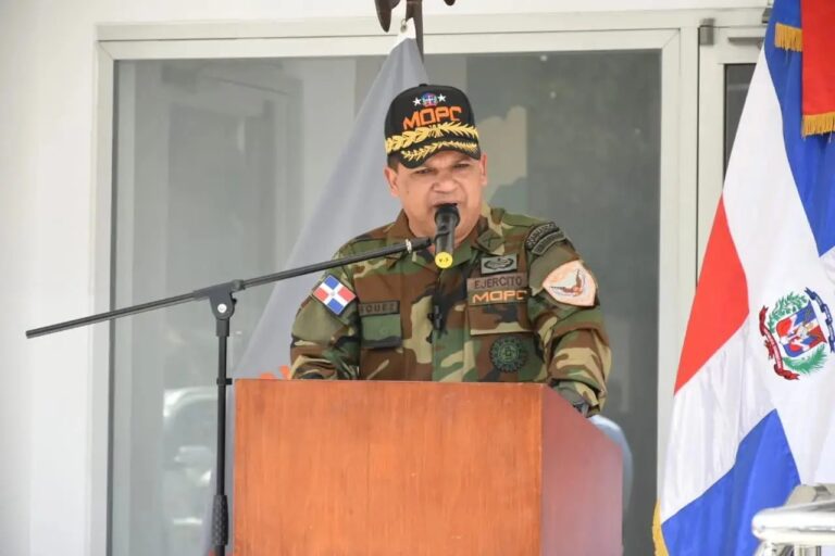 Director de la Comipol, Mayor Gral. Rafael Vásquez Espínola (ERD), destaca el invaluable apoyo de los ministros de MOPC y de Defensa