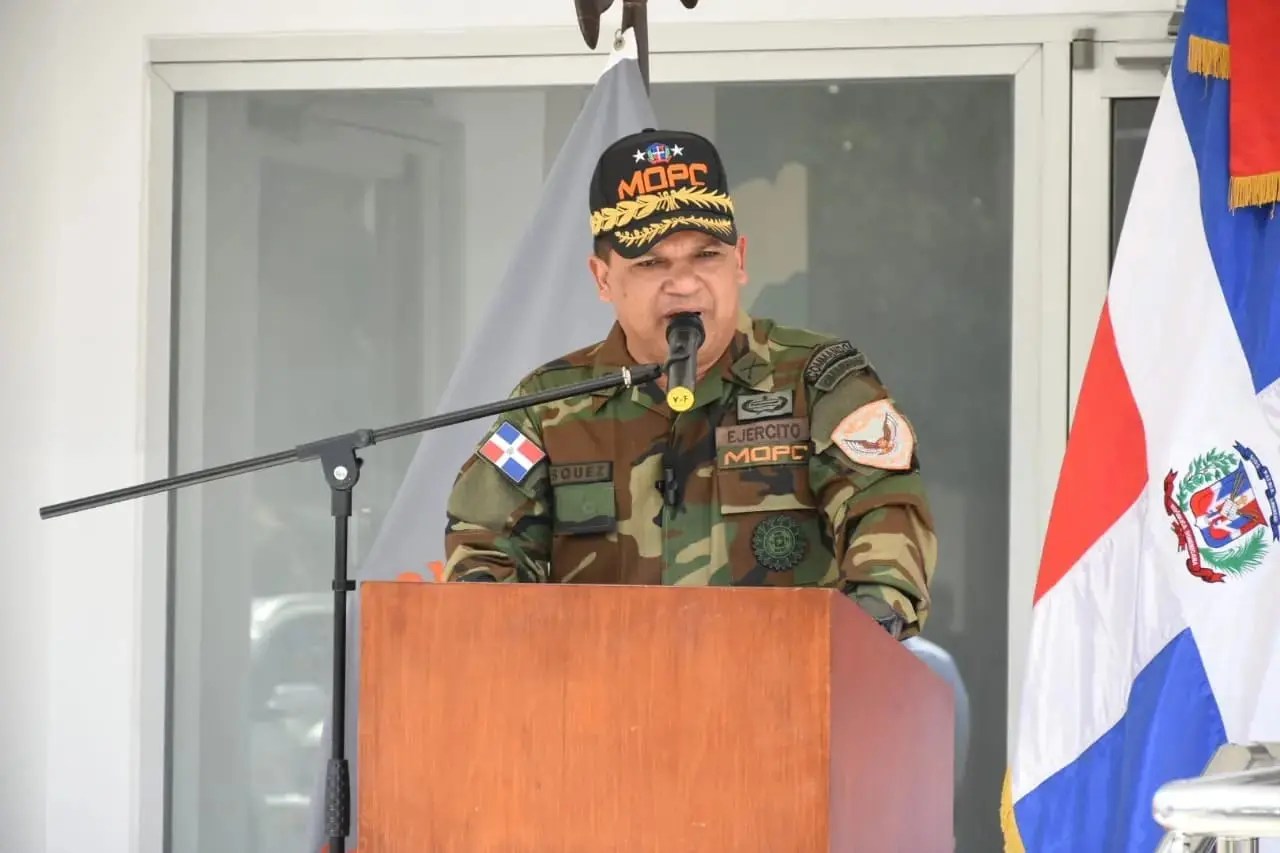 Director de la Comipol, Mayor Gral. Rafael Vásquez Espínola (ERD), destaca el invaluable apoyo de los ministros de MOPC y de Defensa