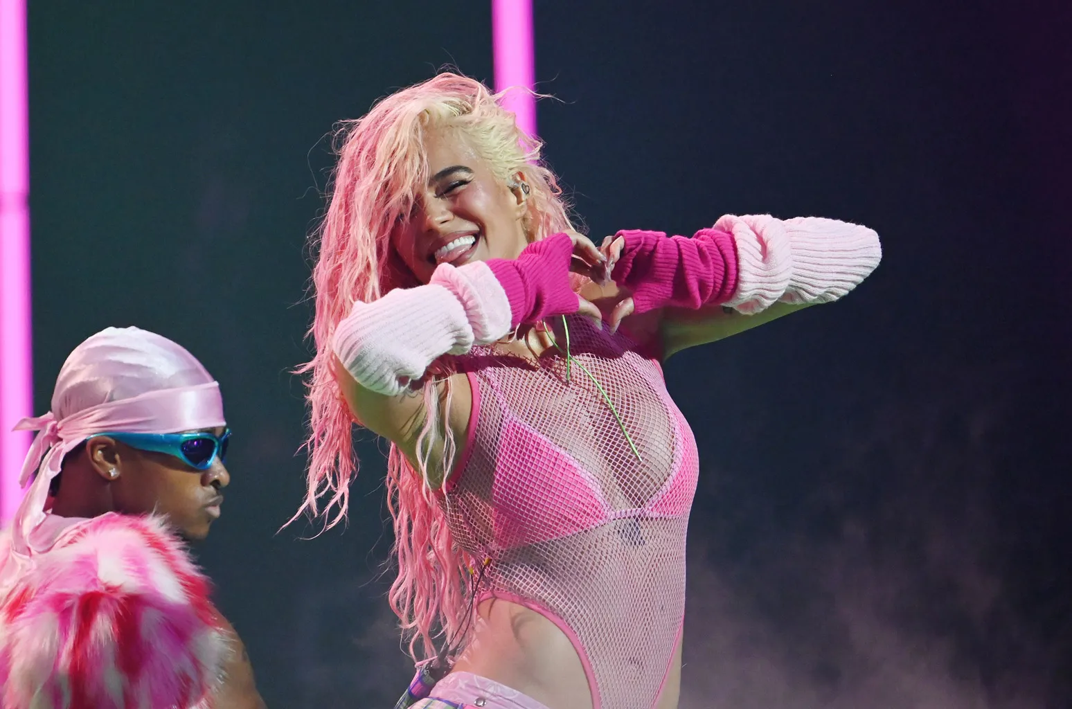 Karol G se presenta ante miles de fanáticos, así fue la noche «más bonita» de Karol G en RD