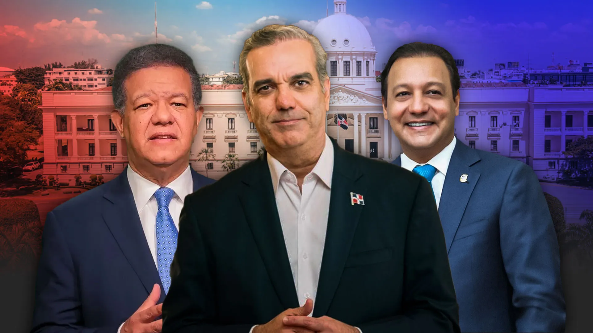 Abinader, Abel y Leonel perfilaron el gobierno que saldrá de las urnas el 19 de mayo