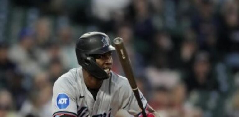 Jesús Sánchez empuja la del triunfo para los Marlins