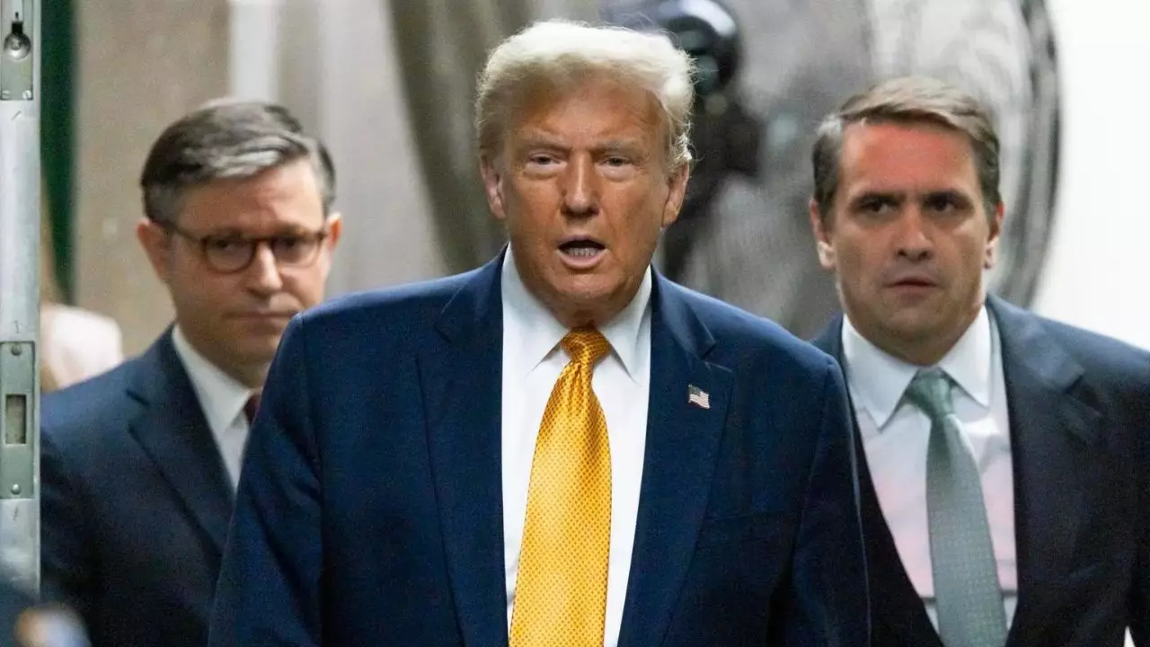 El juicio de Trump en Nueva York, un desfile republicano de lealtad al líder