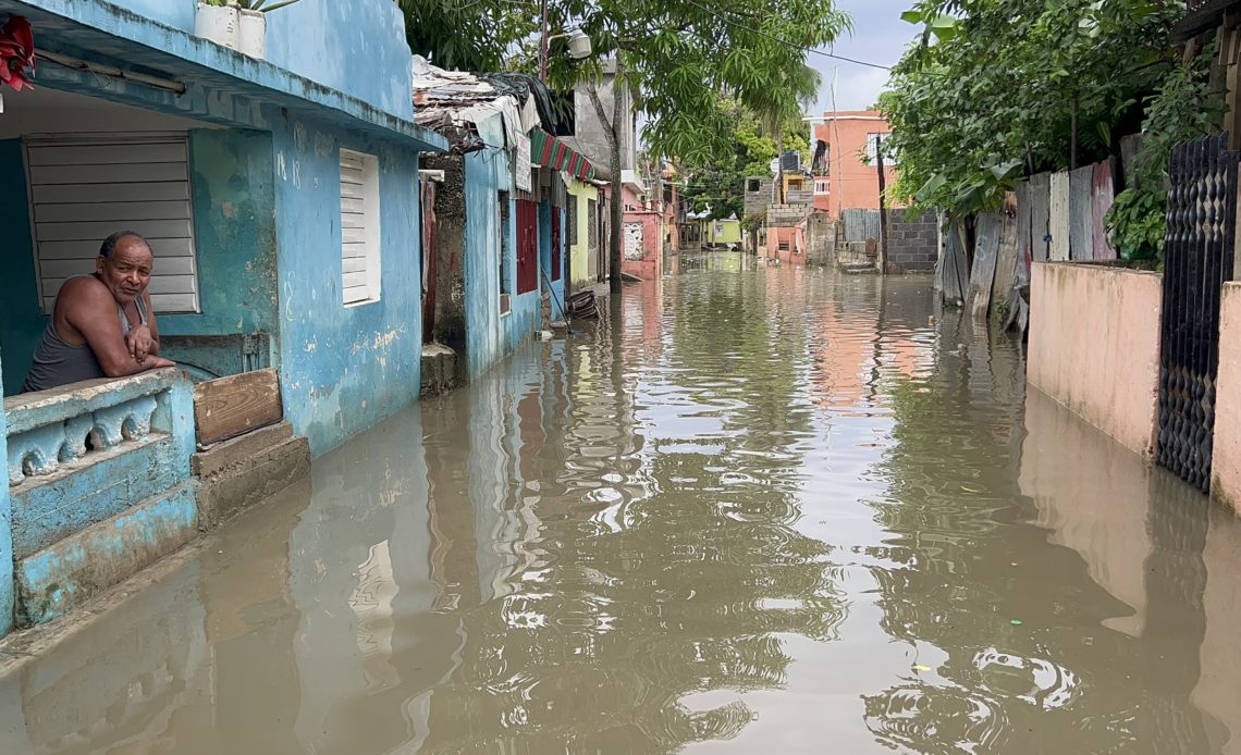 Cinco comunidades están aisladas tras las lluvias