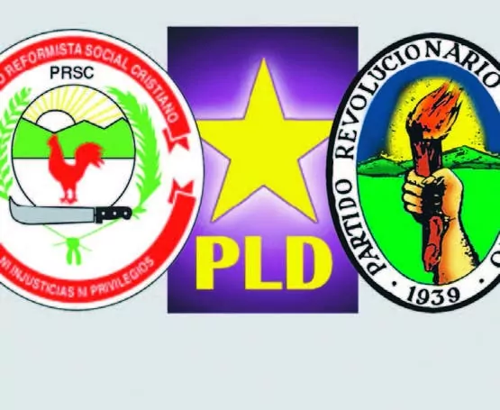 Expertos vaticinan la desaparición de los partidos PRD, PLD y PRSC