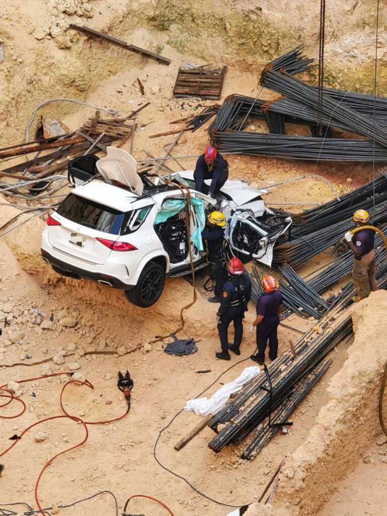 Responsable de obra en construcción donde fallecieron dos personas tras accidente asegura cumple con las normativas