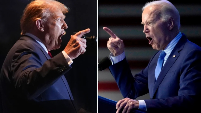 EU: Trump apenas supera a Biden por un punto, según encuesta