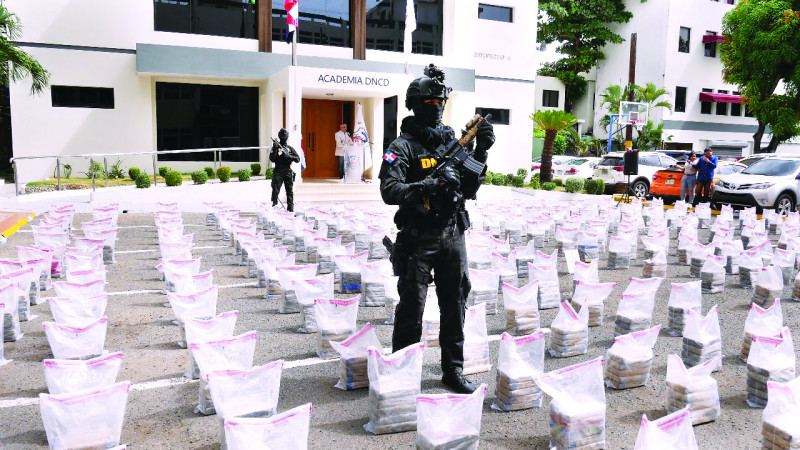 La DNCD se incauta en Boca Chica de 1.5 toneladas de cocaína