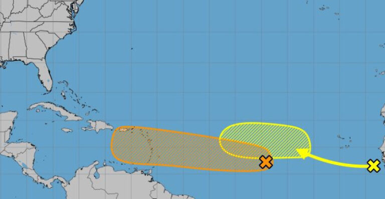 Aumenta a 50% probabilidad de formación de depresión tropical en próximos 7 días