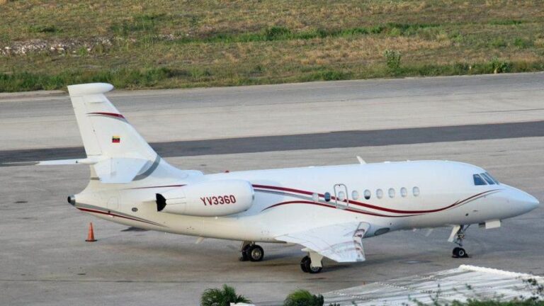 Otro avión vinculado al gobierno de Maduro es retenido en la RD