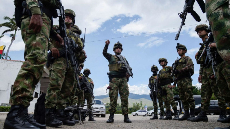 Ejército colombiano entra en bastión de disidencias de las FARC en lucha contra los narcos