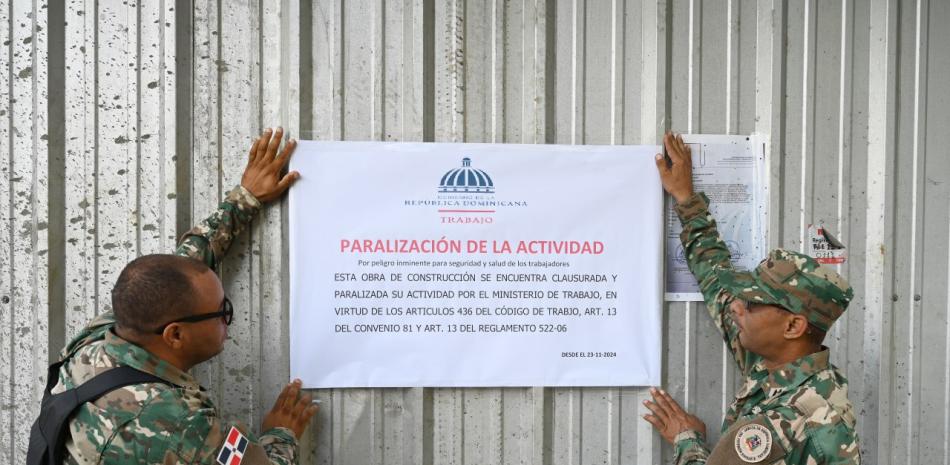 Ministerio de Trabajo ordena paralización de torre en construcción tras fallecimiento de trabajador