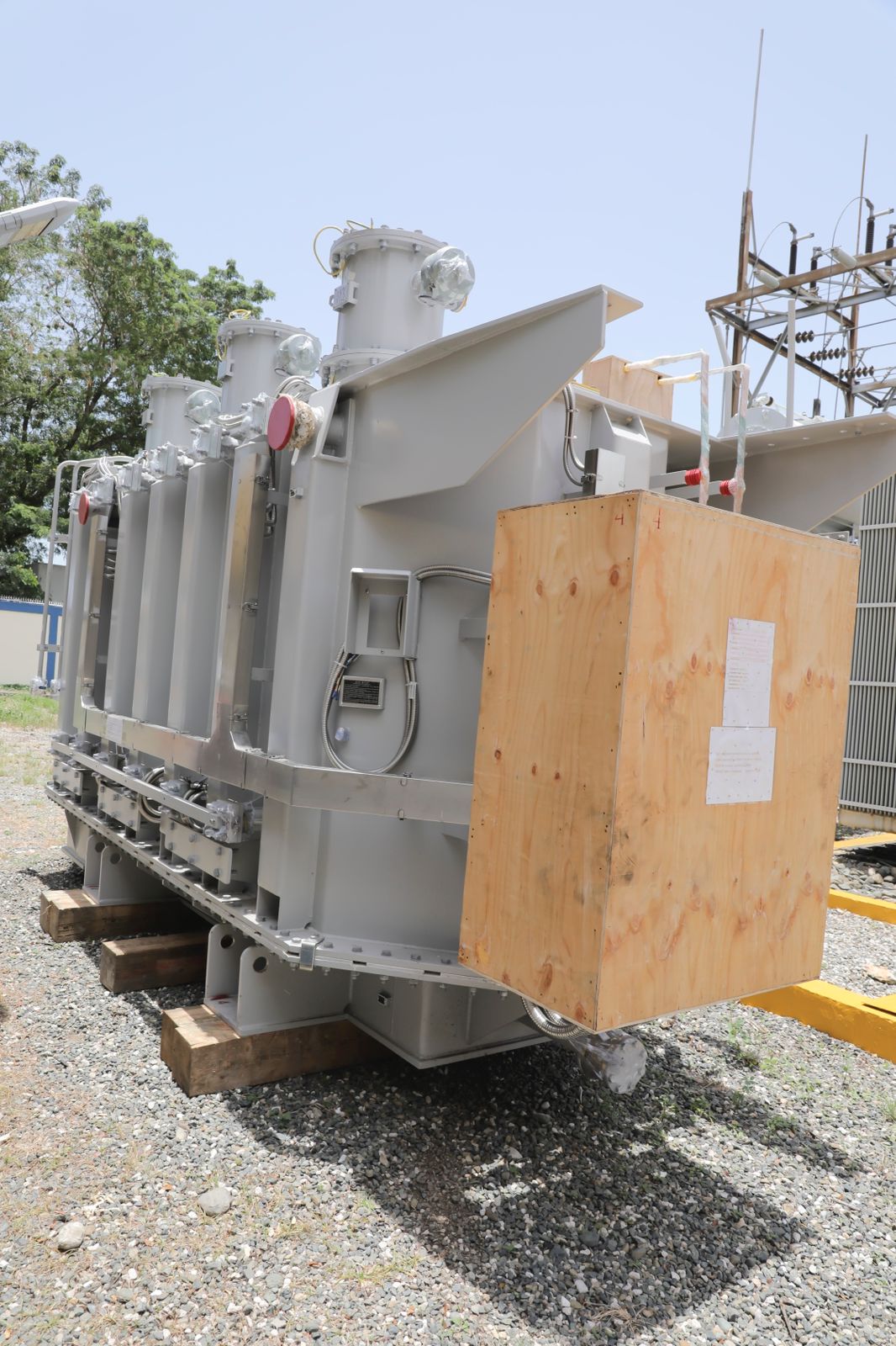 EDEEste anuncia repotenciación Subestación de Capotillo con nuevo transformador de 50 MVA, 69 kV con regulación de tensión automática