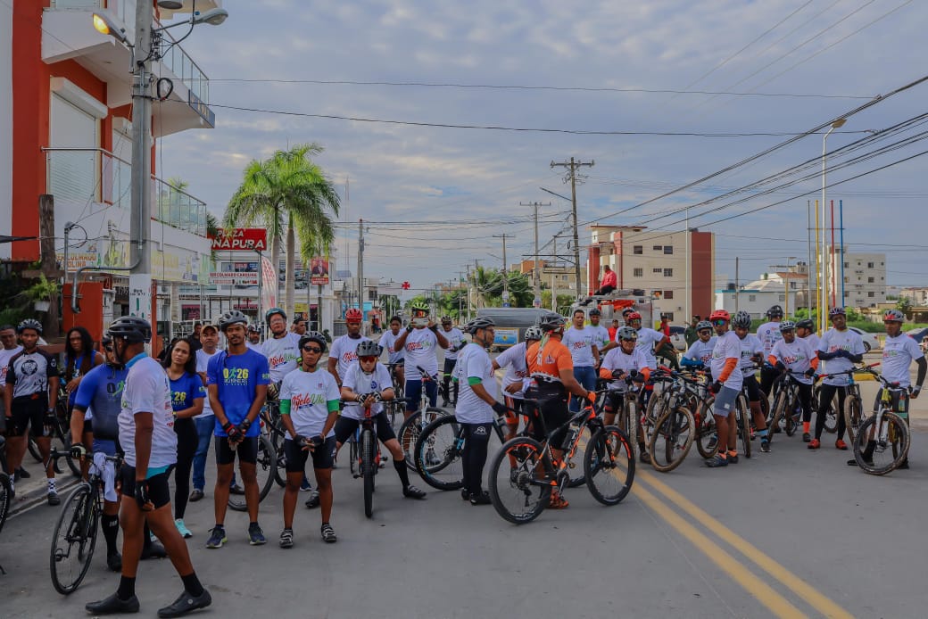 LANZAMIENTO CICLO VIA CALETA EN LA PROVINCIA LA ROMANA.