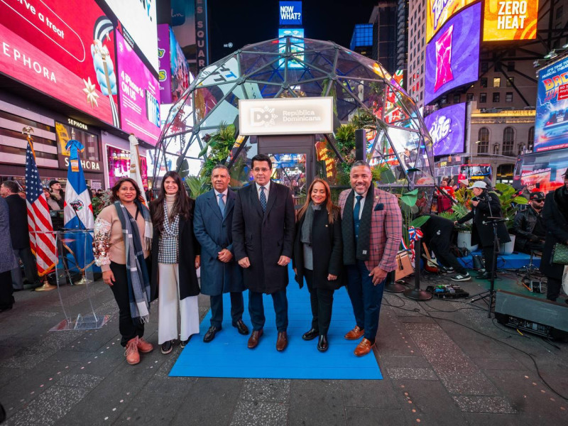 Times Square acoge por segunda vez la cultura dominicana con «Domo Experencial»