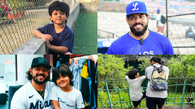 “Papi, vuelve con el Licey”, la constante petición del hijo de Jorge Alfaro