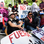 Más de cinco horas de marcha en contra de la Barrick Gold