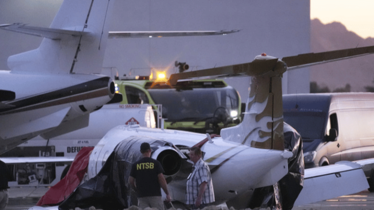 Choque de jets privados en Arizona deja un muerto y varios heridos
