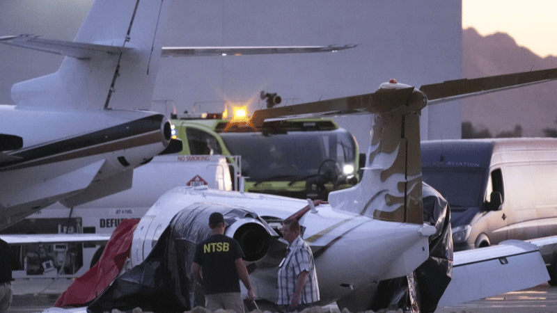 Choque de jets privados en Arizona deja un muerto y varios heridos