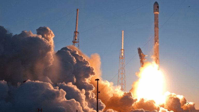 Cohete Falcon 9 de SpaceX es avistado en la República Dominicana