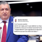Diputado Gustavo Sánchez genera controversia con críticas a la Fuerza del Pueblo y otros sectores políticos