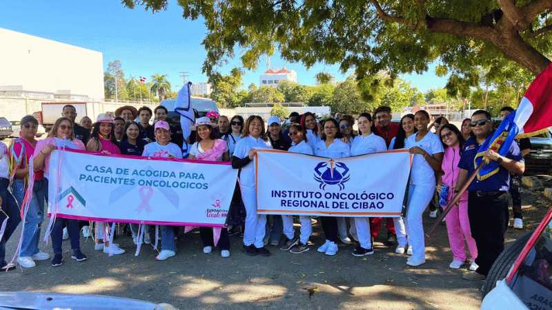 IORC y Fundación Tócate RD Unidos Contra el Cáncer en el Carnaval de Santiago
