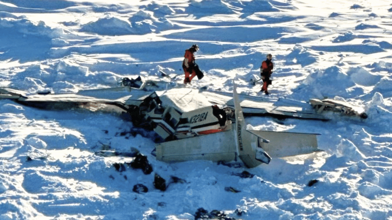 Tragedia aérea en Alaska: Localizan avión desaparecido con tres fallecidos confirmados