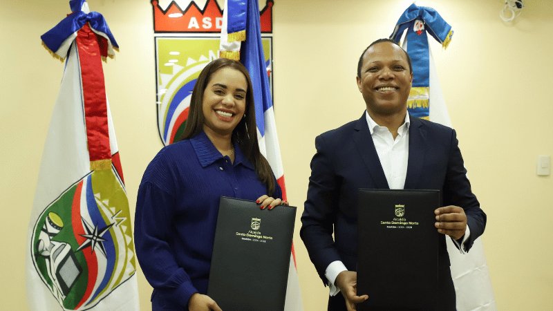 ASDN e INTRANT firman acuerdo para mejorar tránsito en el municipio