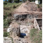 Comunidad Las Canas exige construcción de puente como principal vía de acceso