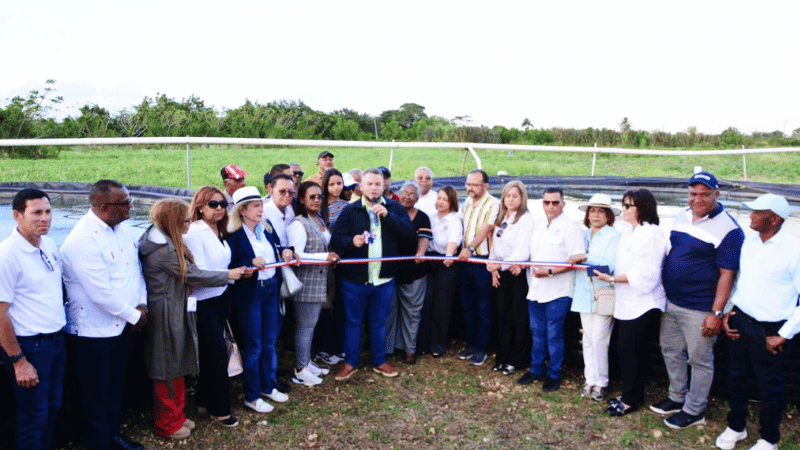 FEDA apoya surgimiento de la acuicultura en La Altagracia: Hecmilio Galván inaugura proyecto de crianza de tilapias en Yuma