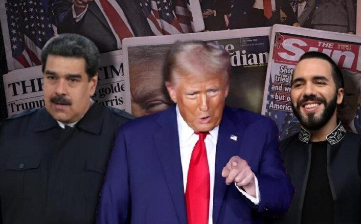 Comunistas venezolanos califican a Maduro, Trump y Bukele como el «trío de la desgracia migratoria