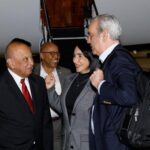 Presidente Abinader llega al Vaticano para funeral del papa Francisco