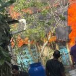 Al menos 4 heridos incluyendo un recién nacido, tras explotar tanque de gas en una vivienda de Salcedo
