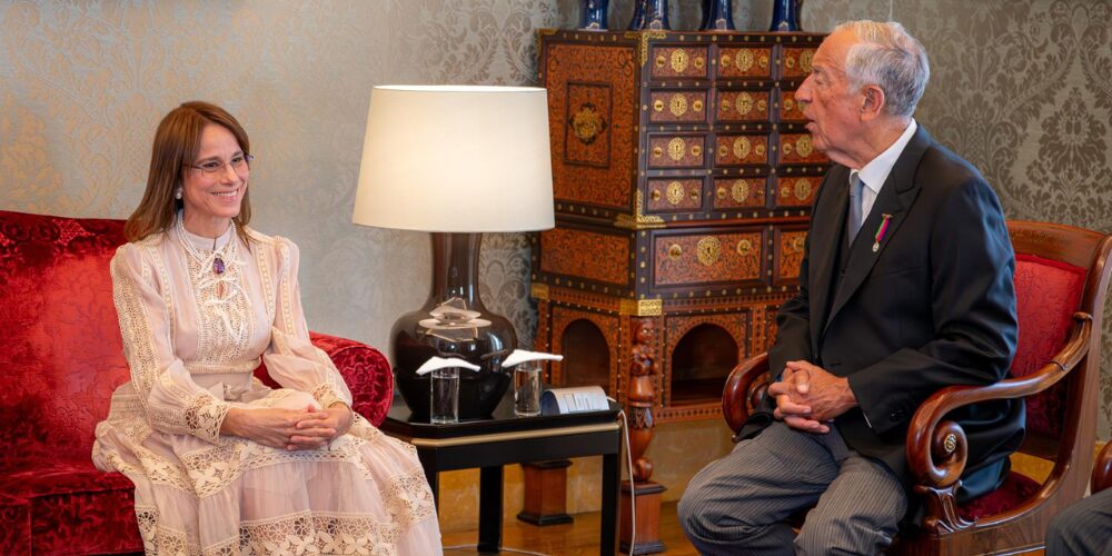 Embajadora dominicana Patricia Villegas de Jorge presentó cartas credenciales al presidente de Portugal
