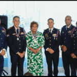 Gobernadora Lucrecia Santana Leyba recibe reconocimiento de FEDOPOMU por sus aportes institucionales