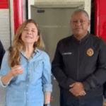 En ocasión de la celebración del Día Internacional de los Bomberos, Carolina Mejía felicitó a todos los bomberos dominicanos y les agradeció por su heroica entrega para salvar vidas.