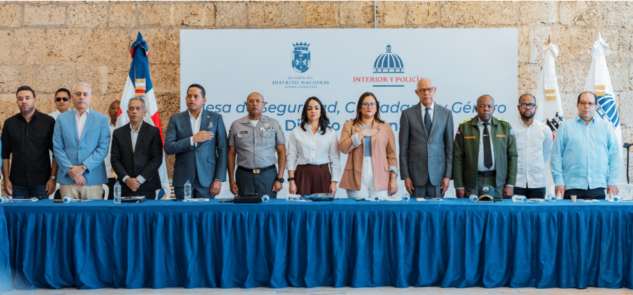 Alcaldía del DN e Interior y Policía realizan Mesa de Seguridad, Ciudadanía y Género del Distrito Nacional