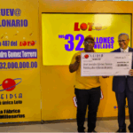 LEIDSA entrega 32 millones de pesos al millonario número 487 del Loto