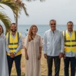 Abinader y Carolina inician gran obra Malecón Deportivo