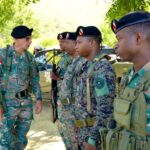 El Comandante General del Ejército de República Dominicana, Mayor General Jorge Iván Camino Pérez, realizó este martes un recorrido por la Carretera Internacional, iniciando en el municipio de Pedro Santana, en Elías Piña hasta Restauración, en Dajabón.