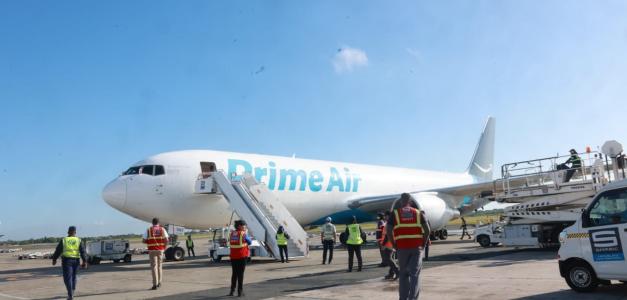 Avión de Amazon ya aterrizó en República Dominicana