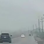 Humareda se propaga, dificultando visibilidad a conductores en Ingenio Nuevo, San Cristóbal