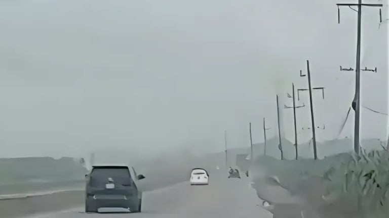 Humareda se propaga, dificultando visibilidad a conductores en Ingenio Nuevo, San Cristóbal