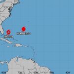 Huracán Humberto y tormenta Imelda activos en el Atlántico