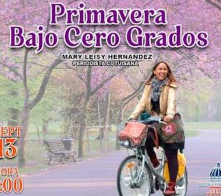 NY: Periodista Mary Leisy Hernández presenta libro “Primavera bajo cero grados”