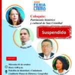 Suspenden coloquio sobre SC por temor a una pelea en la FIL
