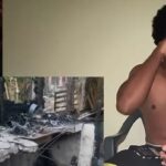 VIDEO: Incendio convierte en cenizas residencia del creador de contenidos azuano “Diccionario”