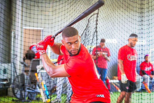 Alexander Canario se une a los entrenamientos de los Leones