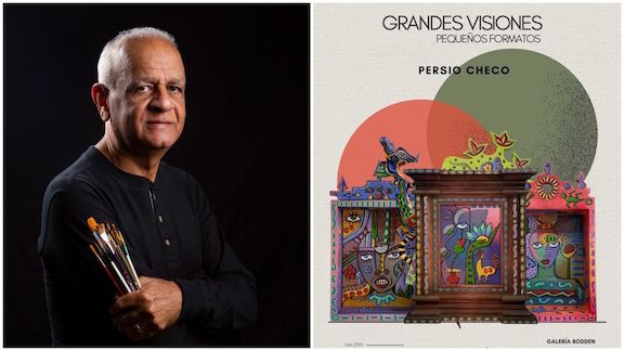 Artista Persio Checo expone individual en Galería Bodden